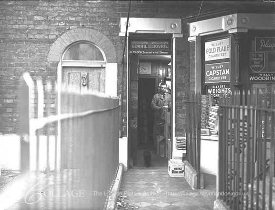 Havil Street, Mr G H Locks Shop at number 31,in 1938..jpg