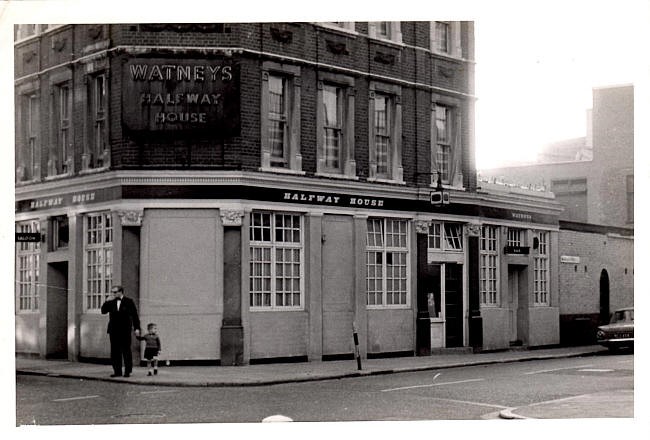 Webber Street, Halfway House Pub, Southwark.number 28, now called The Stage Door..jpg