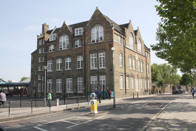 Harper Road It is now part of the adjacent Globe Academy but was formerly the Joseph Lancaster Primary School..jpg