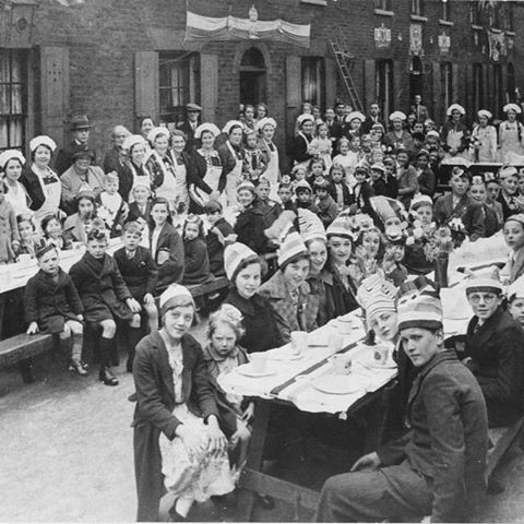 Roupell Street in 1937 for a Coronation Party.jpg