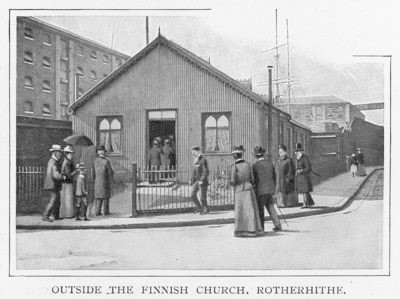 Albion Street,outside the Finnish Church in Rotherhithe, c.1901.jpg