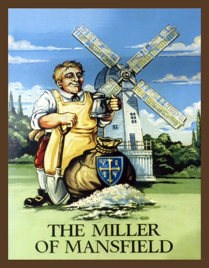 THE MILLER OF MANSFIELD,SNOWFIELDS PUB SIGN. X.jpg