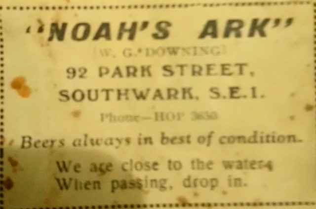 Noah’s Ark Pub, Bankside,1930s  X.jpg