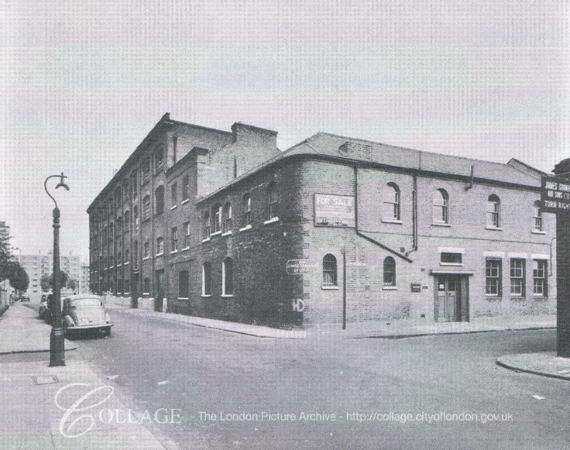 The Grange corner of Grange Yard, Grange Tannery, c1959. X.jpg