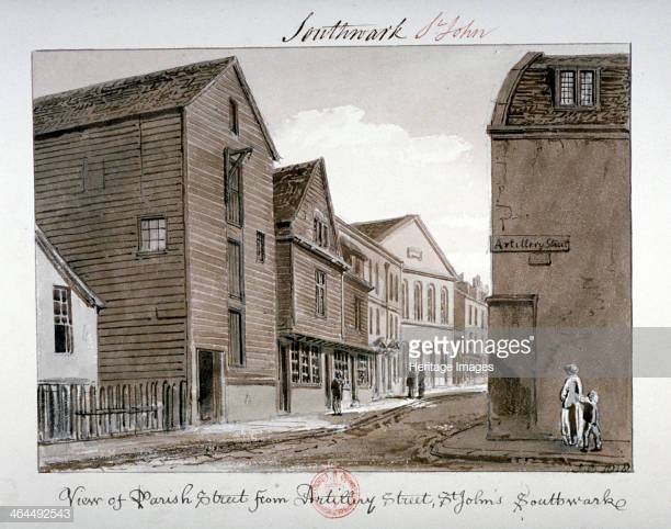 Artillery Street, where Druid Streetis now. X.jpg