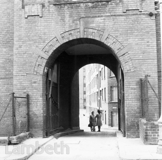 Coin Street entrance way to Edward Henry House. X.png