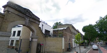 GRANGE ROAD c2010. Showing the small building in the other picture,which In c1921 was Rutland Corn Dealers.  X.png