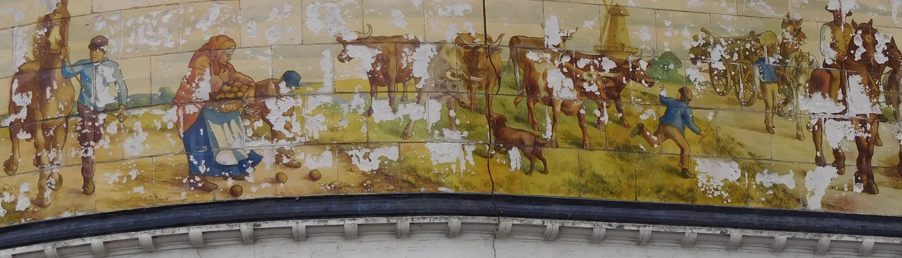 Old Kent Road, Kentish Drovers & Halfway House Pub Mural.  X (2).png