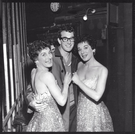 Elephant & Castle, Buddy Holly backstage at the Trocadero, March 1958.  X.png