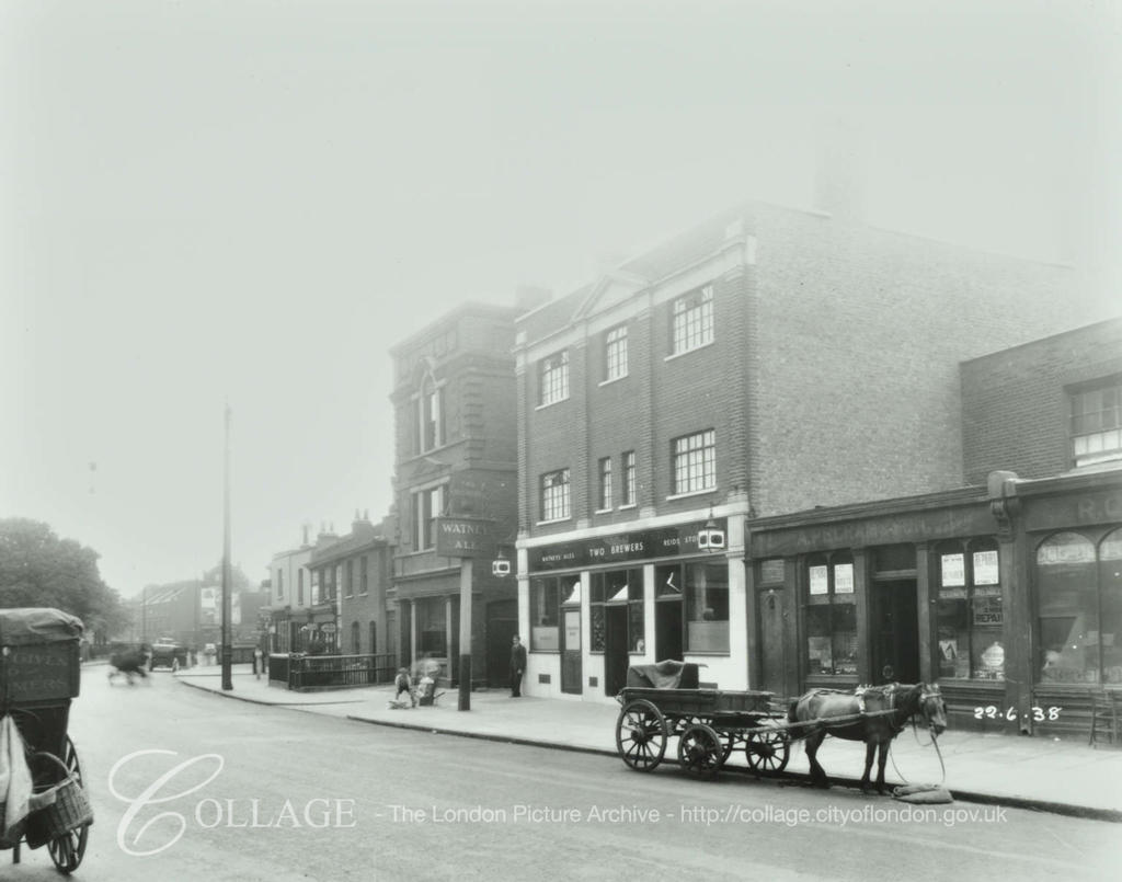 Two Brewers, 52-56, Southampton Way 1938.  X.png