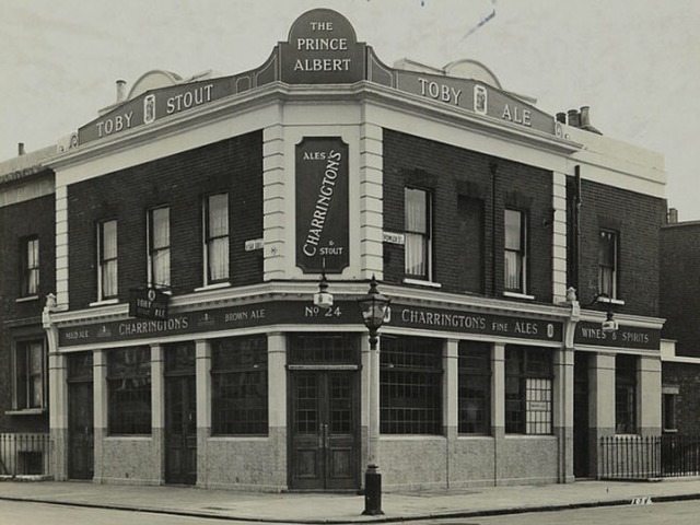 Heygate Street, The Prince Albert was on the corner with Vowel Street right and is no longer there.  X.png