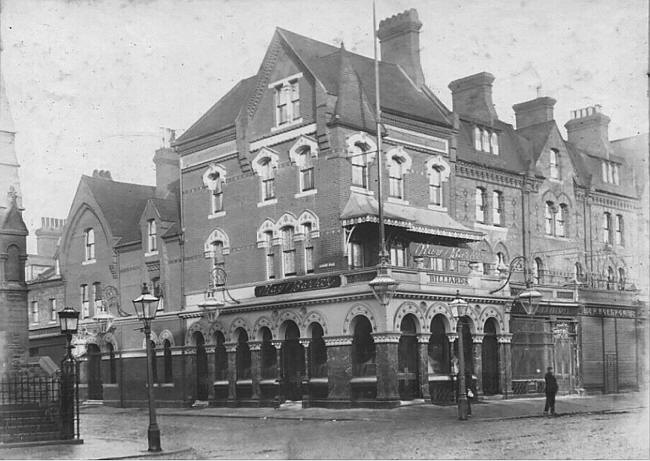 Old Kent Road and Albany Road, Thomas A Becket - on May 11th, 1894 with landlord William Barker.  X.png