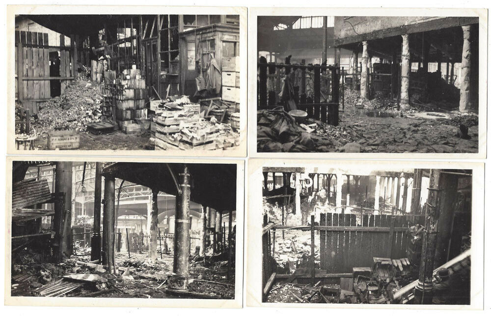 Borough Market, Southwark Aftermath of  Market Fire 1939, WW2.  1  X.png
