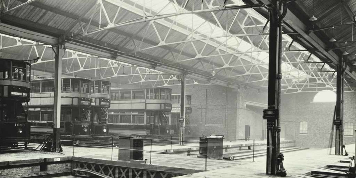 Camberwell Tram Shed, c1914.  X.png