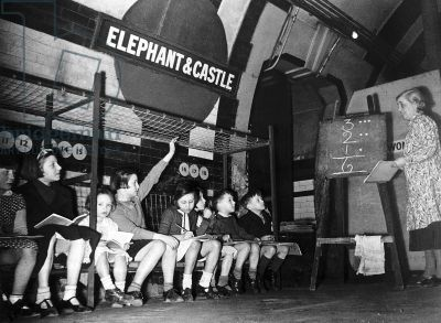 Elephant and Castle Underground Station 1941,during the Blitz.,teacher Miss Potter.   X.png