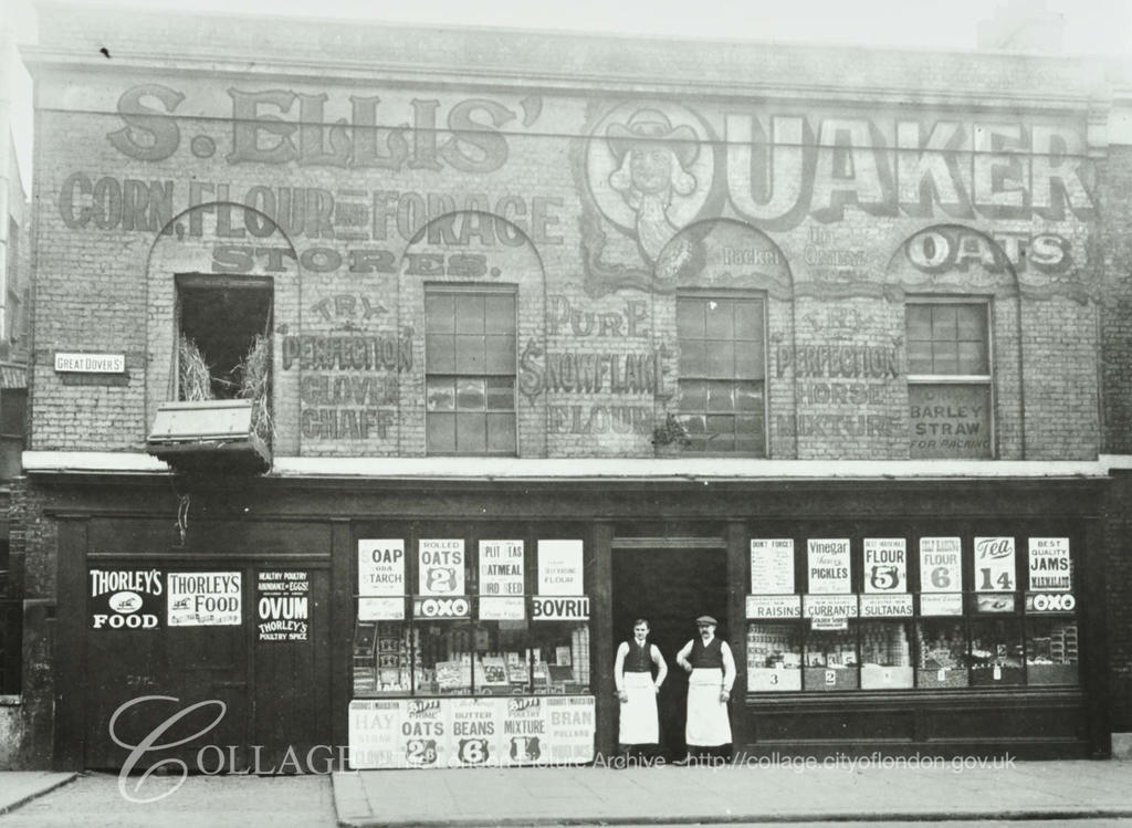 Great Dover Street 1914, No 202  Ellis' General Stores.  X.png