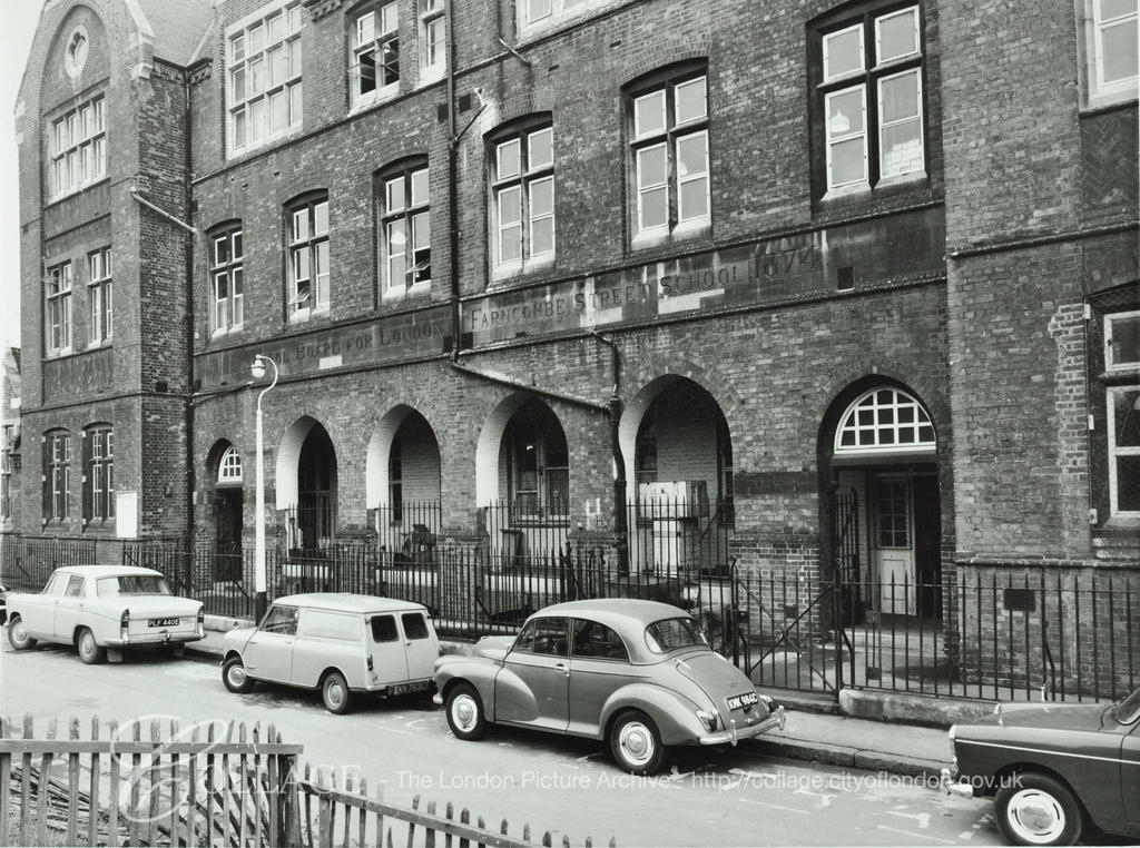 Farncombe Street School, Jamaica Road, 1972.  X.png