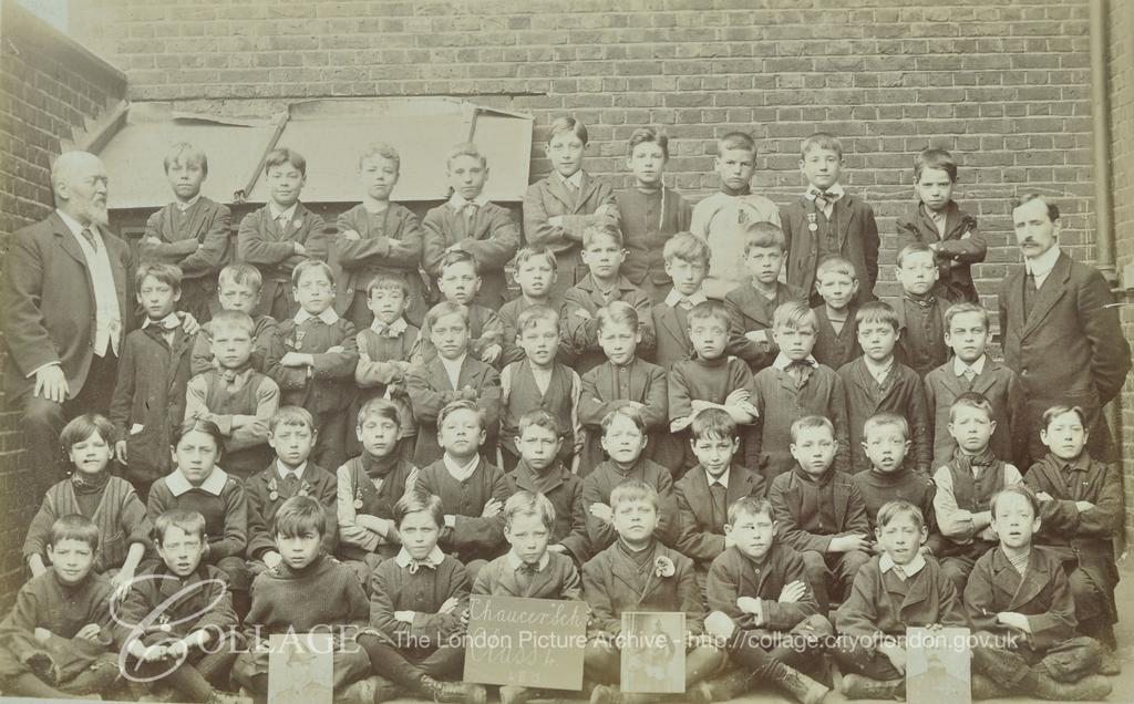 Tabard Street, Westcott Street School (later Chaucer School), Southwark, S.E.1.  X.png