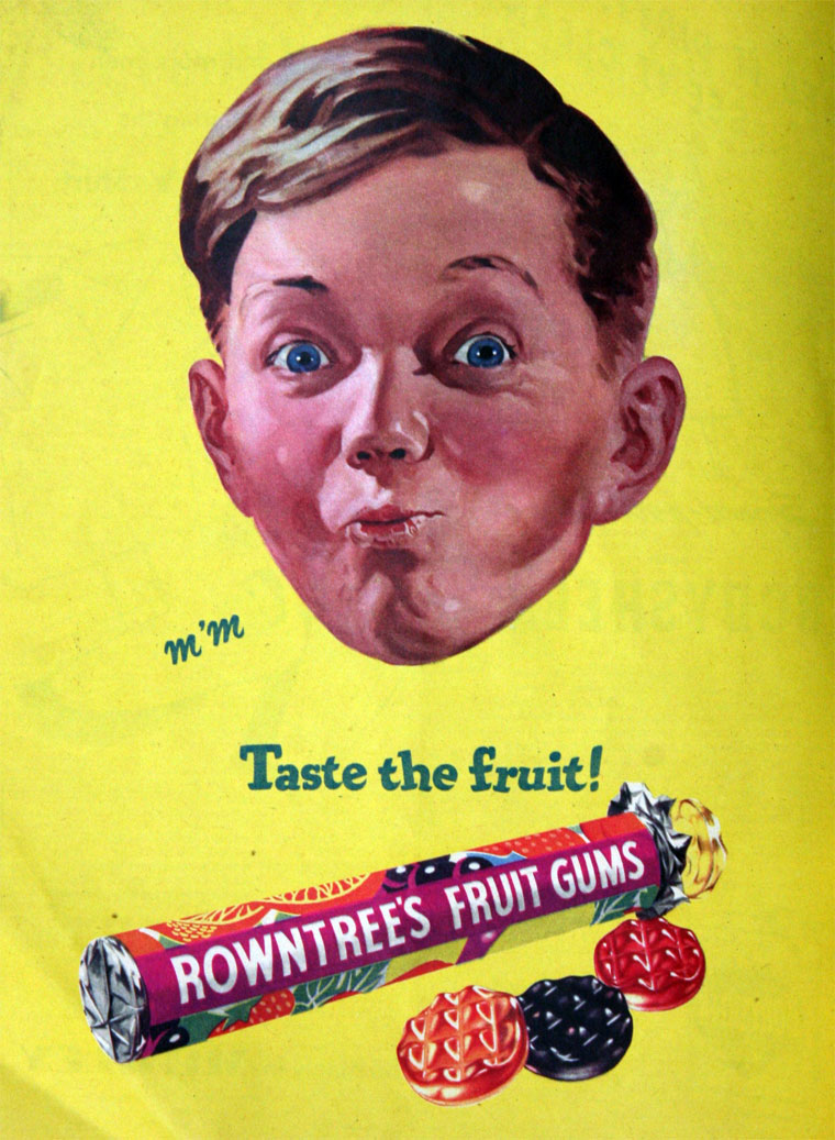 Rowntree’s Fruit Gums,1955.  X.png