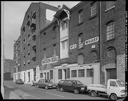 Shad Thames, Bermondsey, No 2 Wharf, c1980s.   X.png