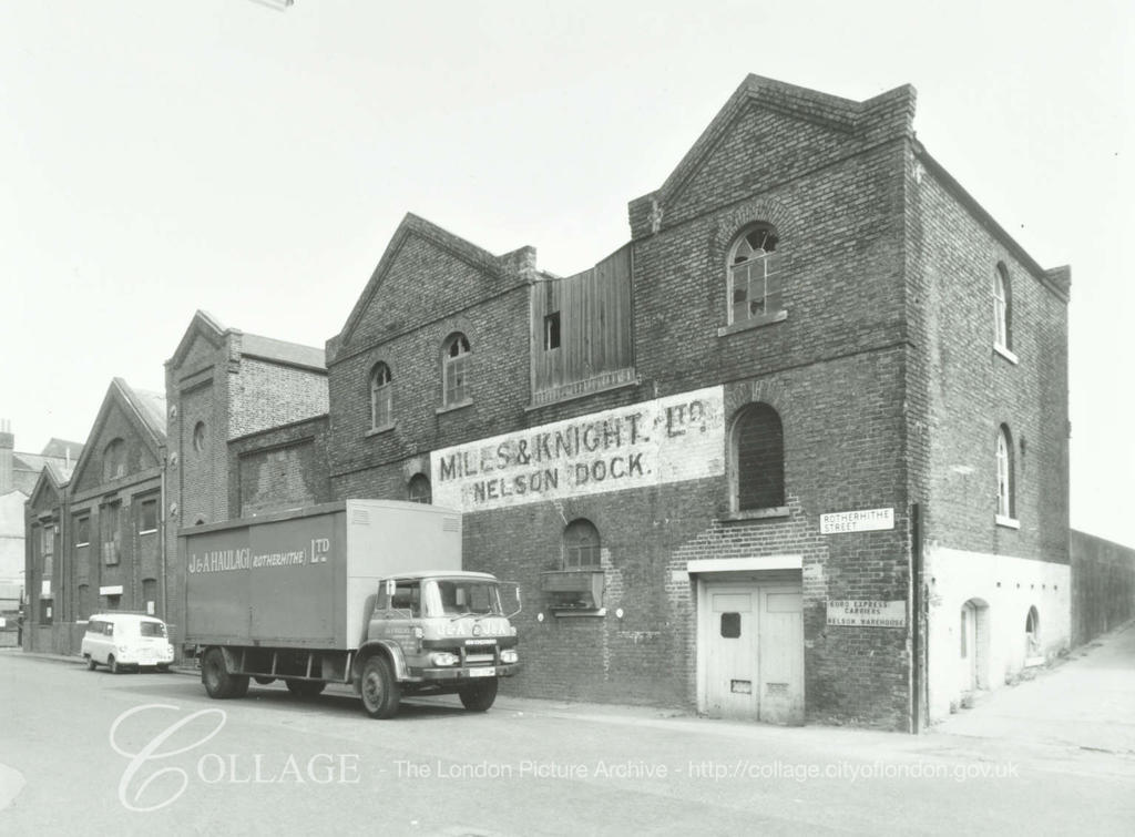 Rotherhithe Street, c1979. J & A Haulage (Rotherhithe)  was based in Lower  Road.  X.png