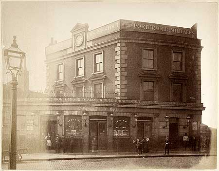 Feathers Public House,  13 Dockhead, Bermondsey, 1881.  X.png