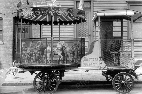 C 1930s. I can remember these in the Mid-Late 40s. Great fun and I think you could pay for a ride with jam jars.   X.png