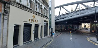 London Bridge Street 2019. On the right is Guildable Manor Street, formally Railway Approach.  X.png