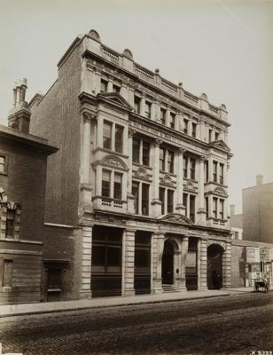 Southwark Bridge Road c1889. Southwark and Vauxhall water company.  NOT ON..png