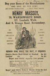 GRANGE ROAD, BERMONDSEY,C1886.  Not On..jpg