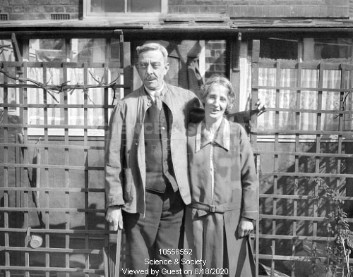 Mr B.J.Wilder  an employee of the Southern railway at the Bricklayer Arms Goods Depot, Old Kent Road 1933.   X.png