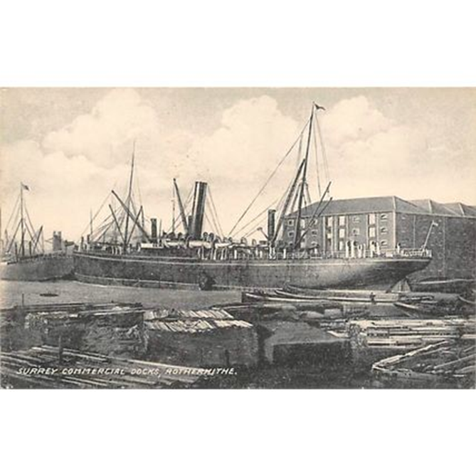 Surrey Commercial Dock, Rotherhithe.  X.png