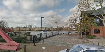 Rotherhithe Street, The Salt Quay 2019. This is roughly where Dinorwic Wharf was.  X.png