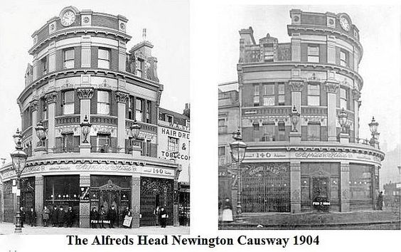 Newington Causeway, The Alfred Arms 1904.  X.png