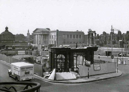 Elephant & Castle 1960. The remains of The Elephant and Castle Pub.  X.png