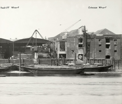 Redriff Wharf and Odessa Wharf, off Odessa Street.  X.png