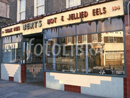Old Kent Road, Burt’s Pie & Mash 1980,near East Street.   X.png
