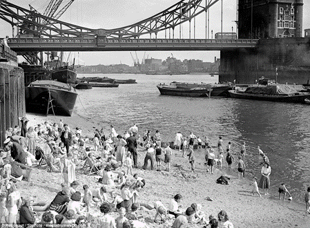 Tower Bridge Beach 1952.  5  X.png