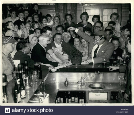 Old Kent Road 1961, Brighton Pub ,Harry Secombe knocking down pennies for a Spastics Charity.  X.png