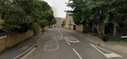 Brunel Road formerly Neston Street, picture taken from Salter Road and runs to Rotherhithe Street 2020.   X.png