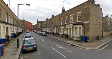 Exon Street 2018, same location as the 1977 picture, look closely you can still see the goalposts.   X.png