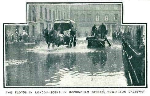 Newington Causeway, Rockingham Street, Elephant & Castle, 1906.   X.png