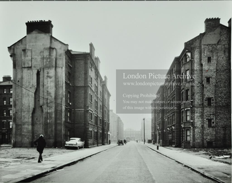 Pollock Road, Palatinate Estate, looking towards Deacon Street c1961.   X.png